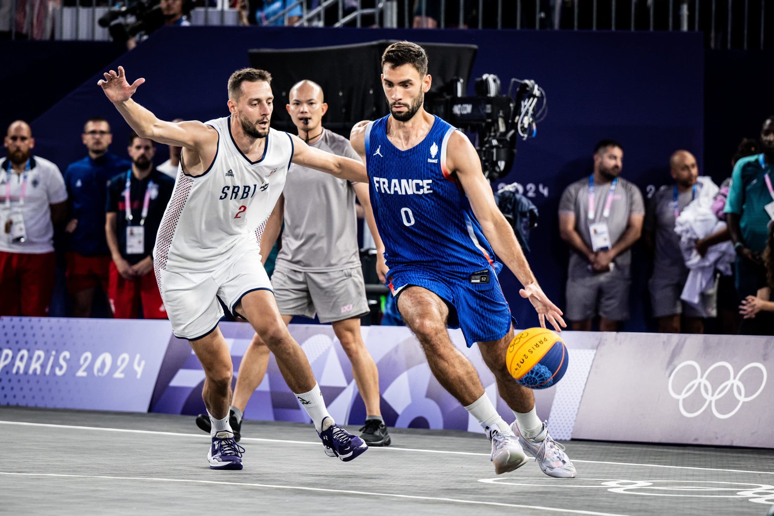 Les Bleus du 3×3 face à la Serbie à 22h05