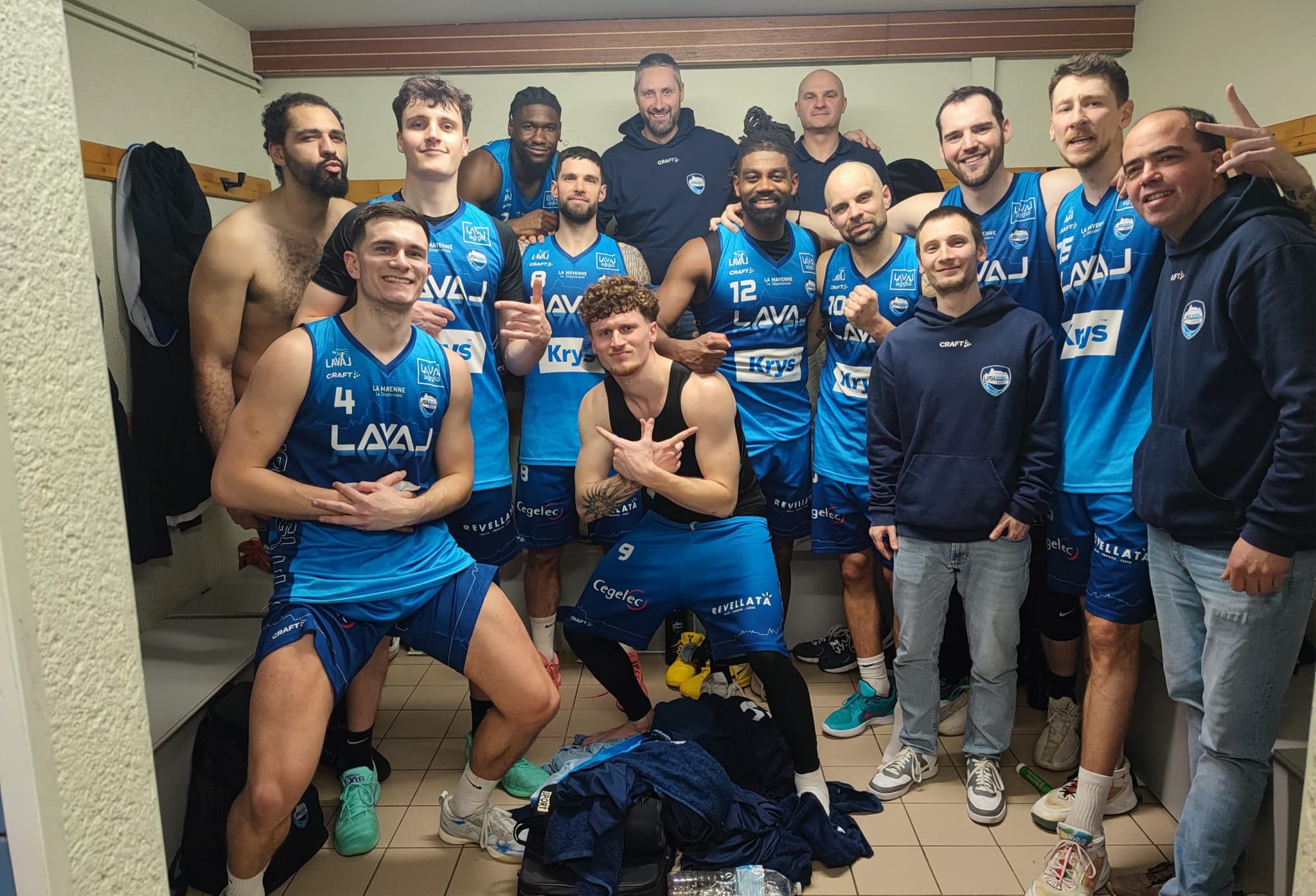 Laval écarte Cergy et se rapproche très fortement de la Nationale 1