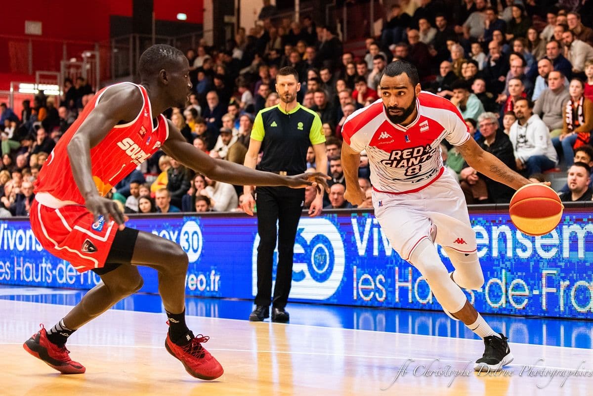 Maël Lebrun à l’entraînement avec Orléans