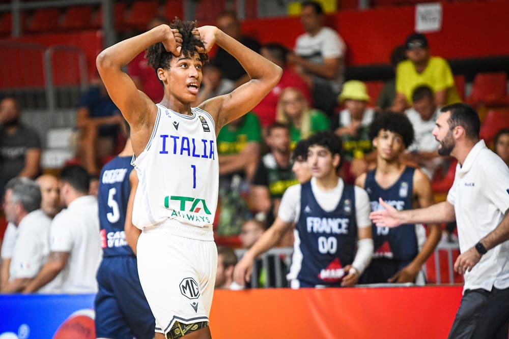 L’équipe de France U16 sortie par l’Italie en demi-finales