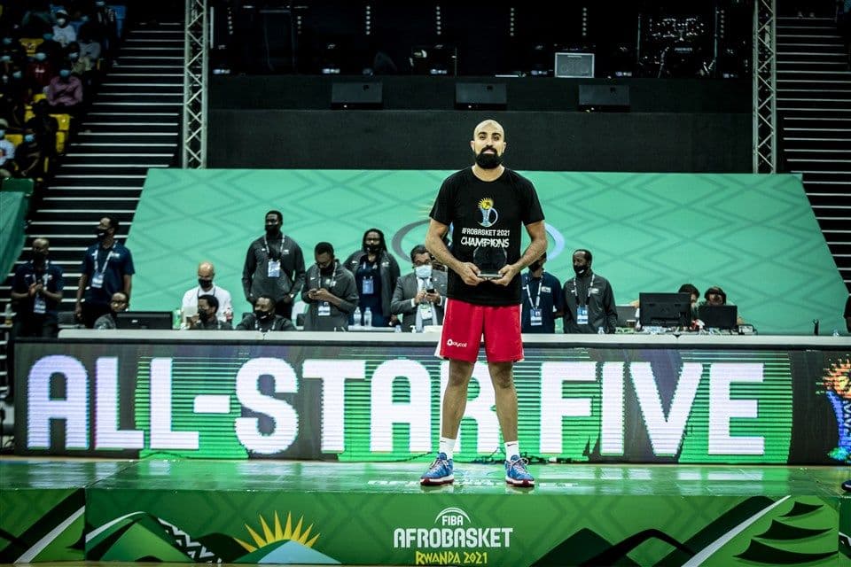Makram Ben Romdhane MVP de l’AfroBasket 2021