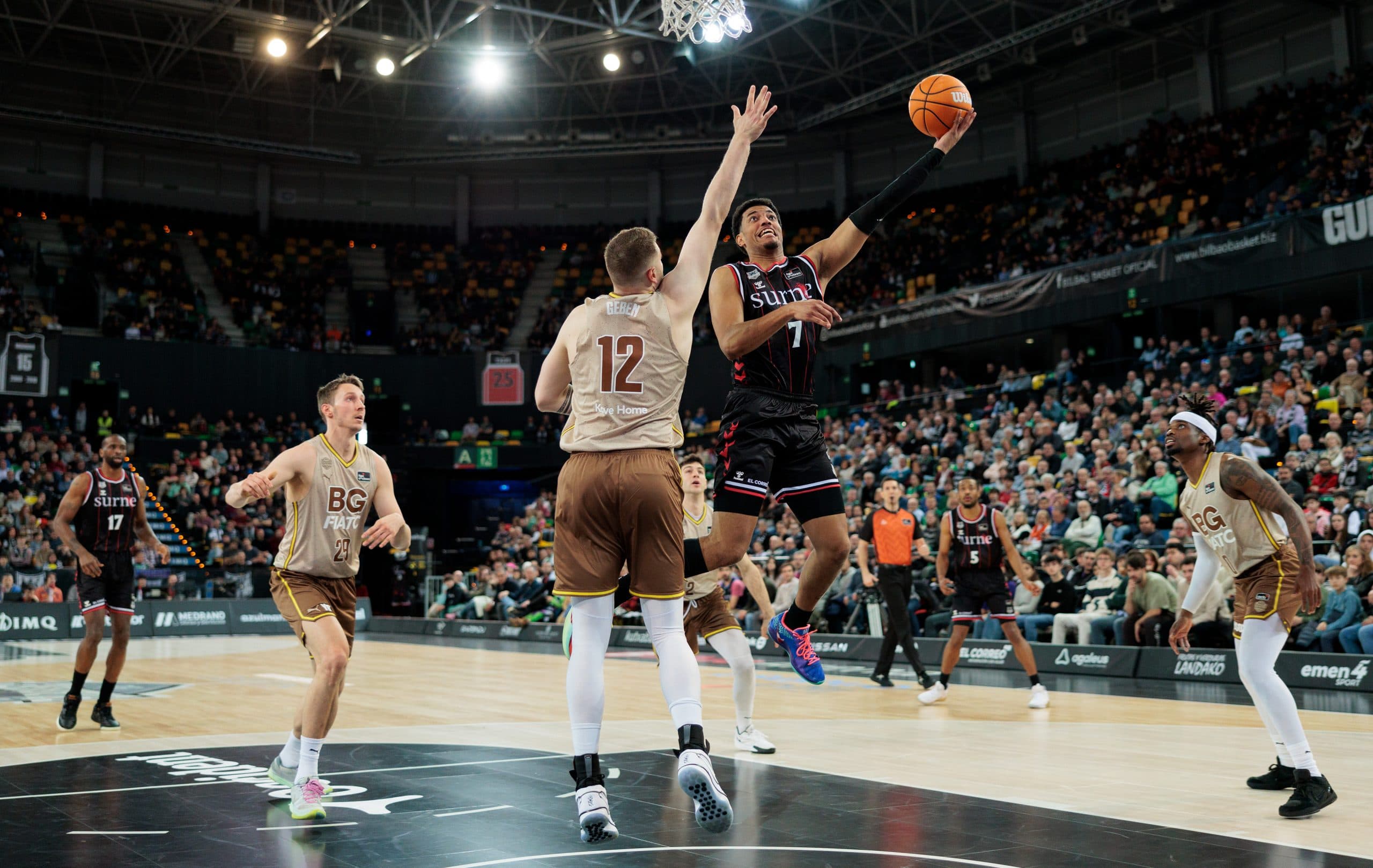 Première victorieuse pour Malcolm Cazalon avec Bilbao en Liga Endesa