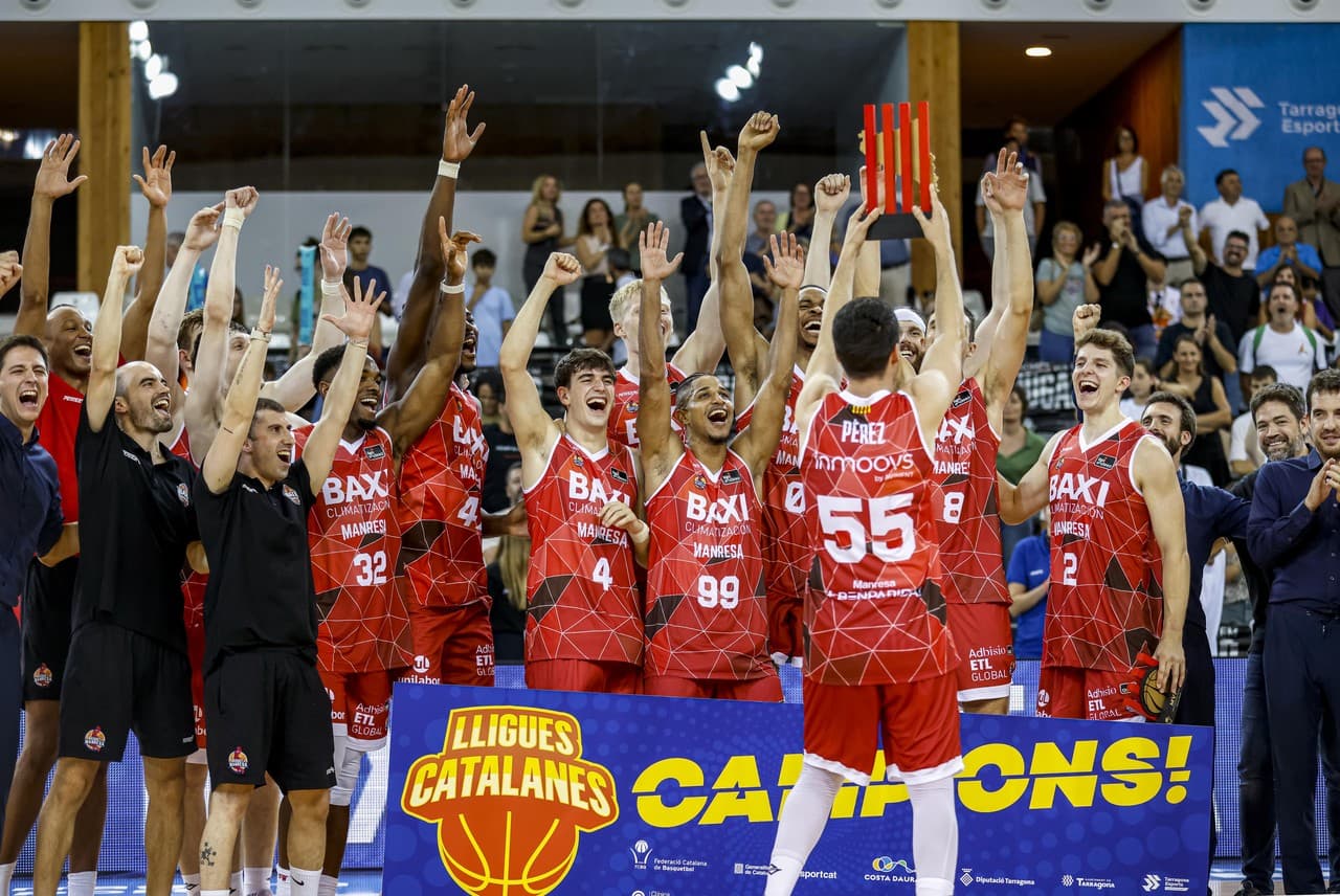 Hugo Benitez MVP de la Lliga Catalana avec Manresa