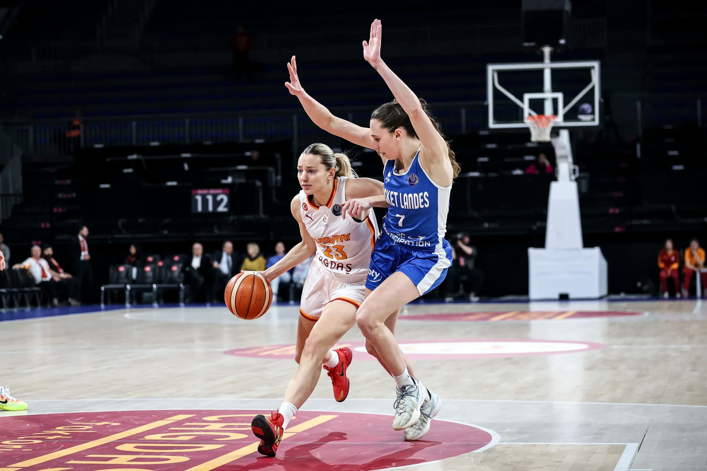 Basket Landes passe tout proche du succès contre Galatasaray en EuroLeague