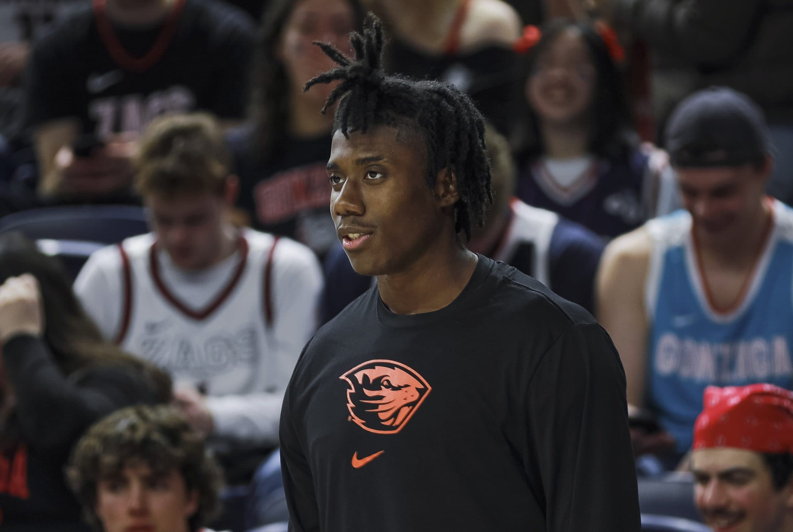 Maxim Logue, une première sortie en double-figure en NCAA, contre Gonzaga