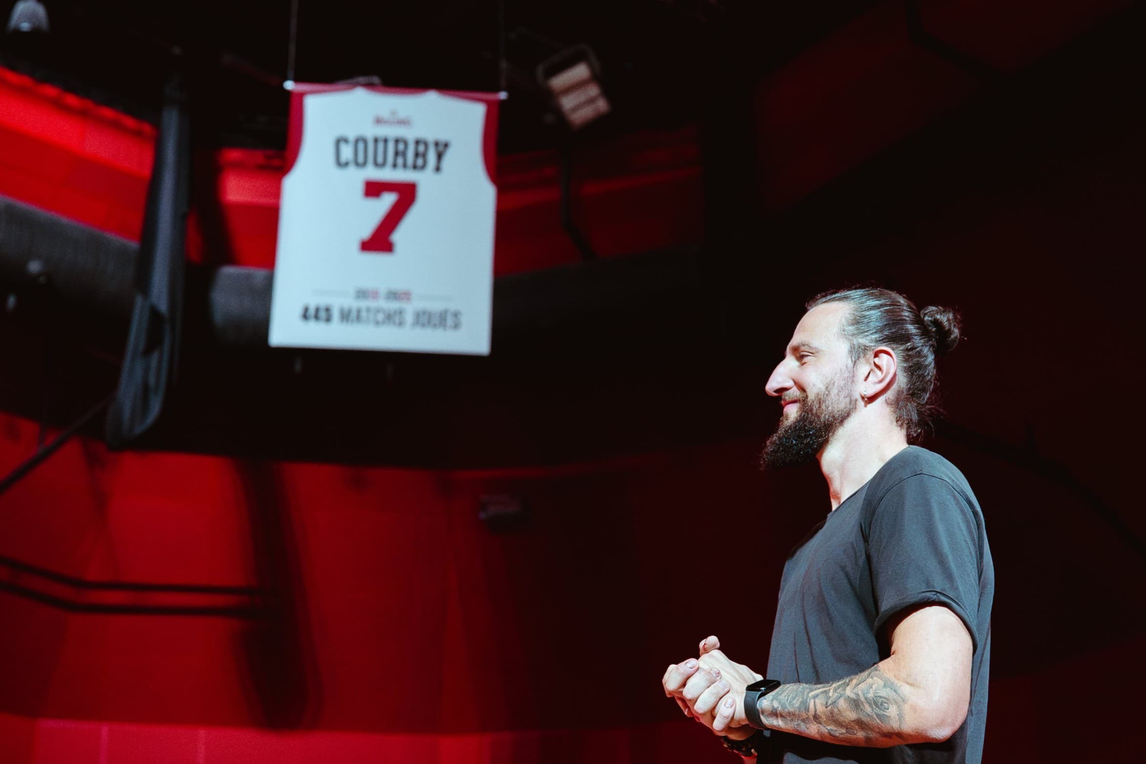 La JL Bourg retire le maillot de Maxime Courby