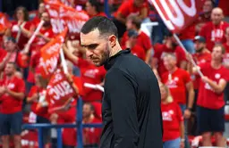 Le coach Maxime Lefèvre lors de Nancy - Paris Basketball, Betclic ELITE, 27 septembre 2026