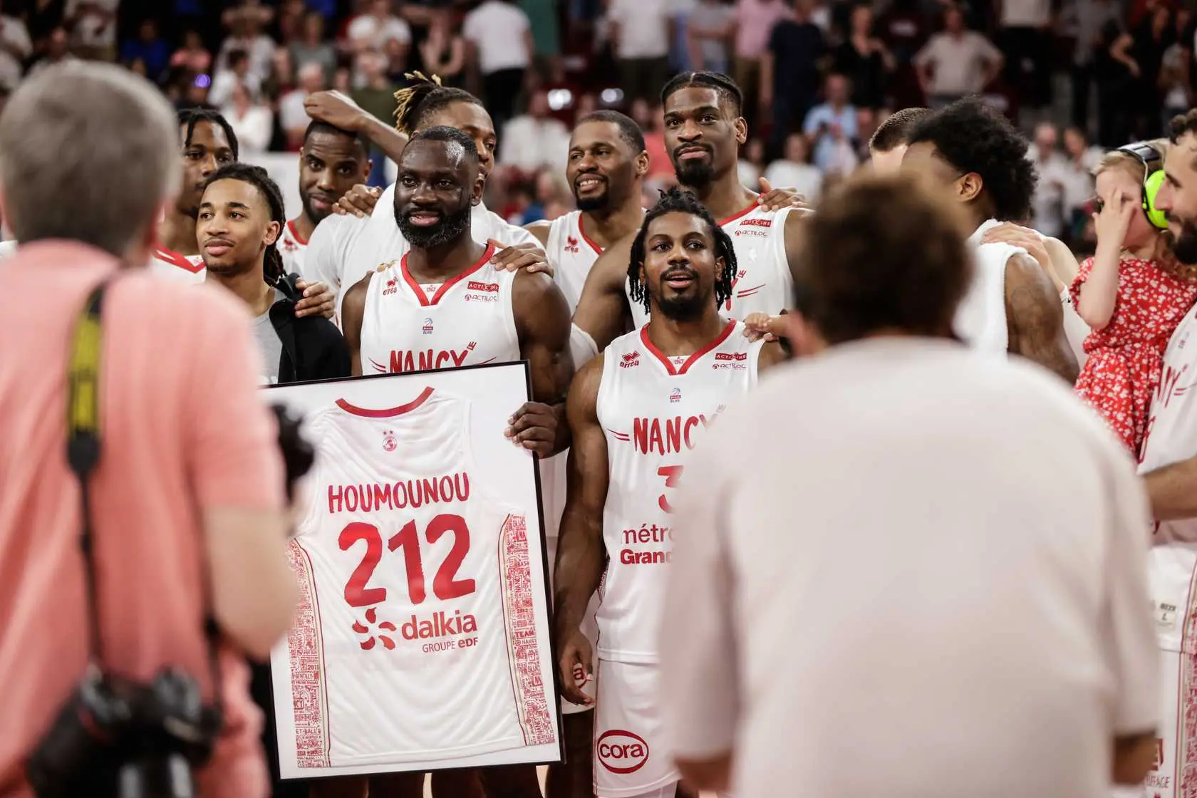 Sixième joueur le plus capé de l’histoire du SLUC, Mérédis Houmounou quitte Nancy