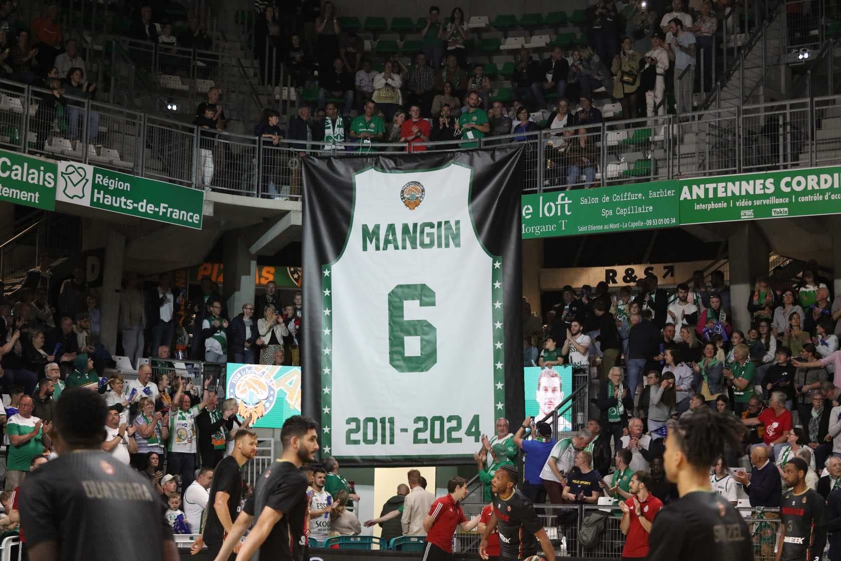 Le Portel retire le maillot de Benoit Mangin