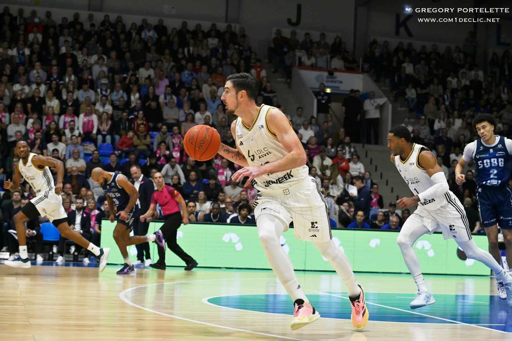 L’ASVEL diminuée pour un déplacement piège à Saint-Quentin