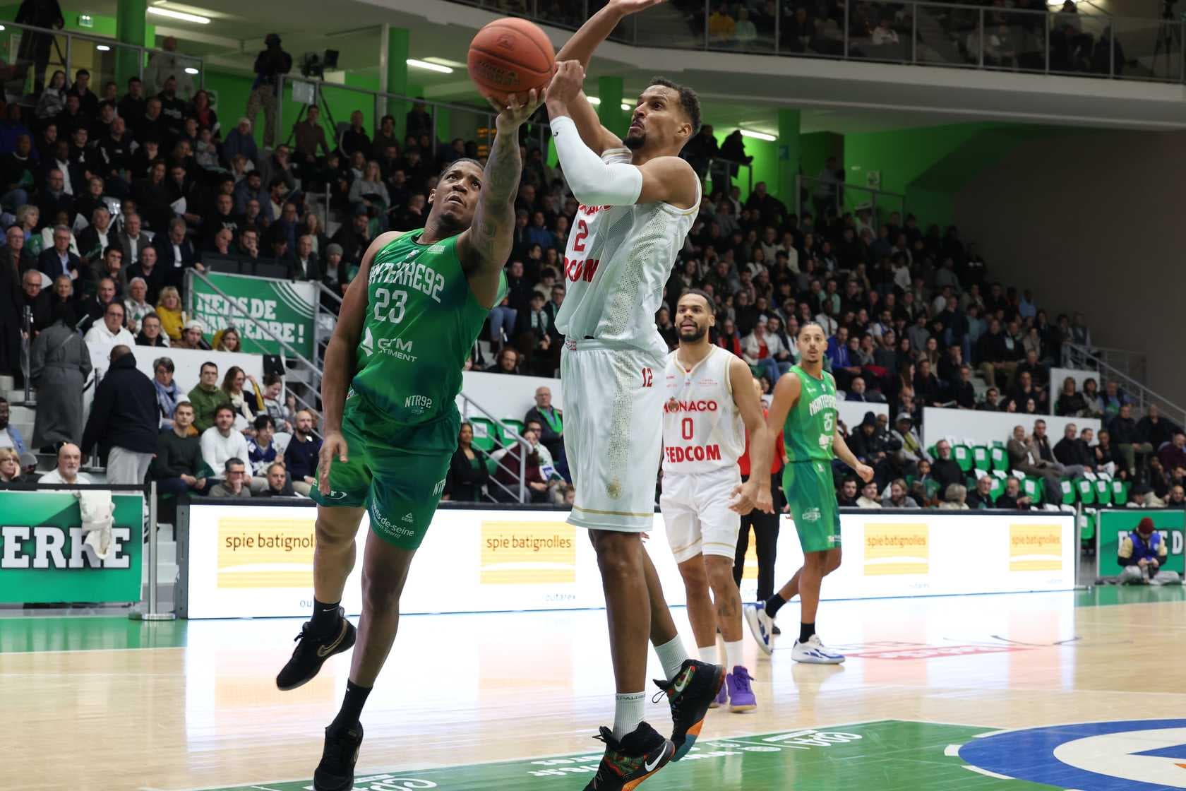 L’AS Monaco finit fort à Nanterre et qualifie la SIG Strasbourg pour la Leaders Cup