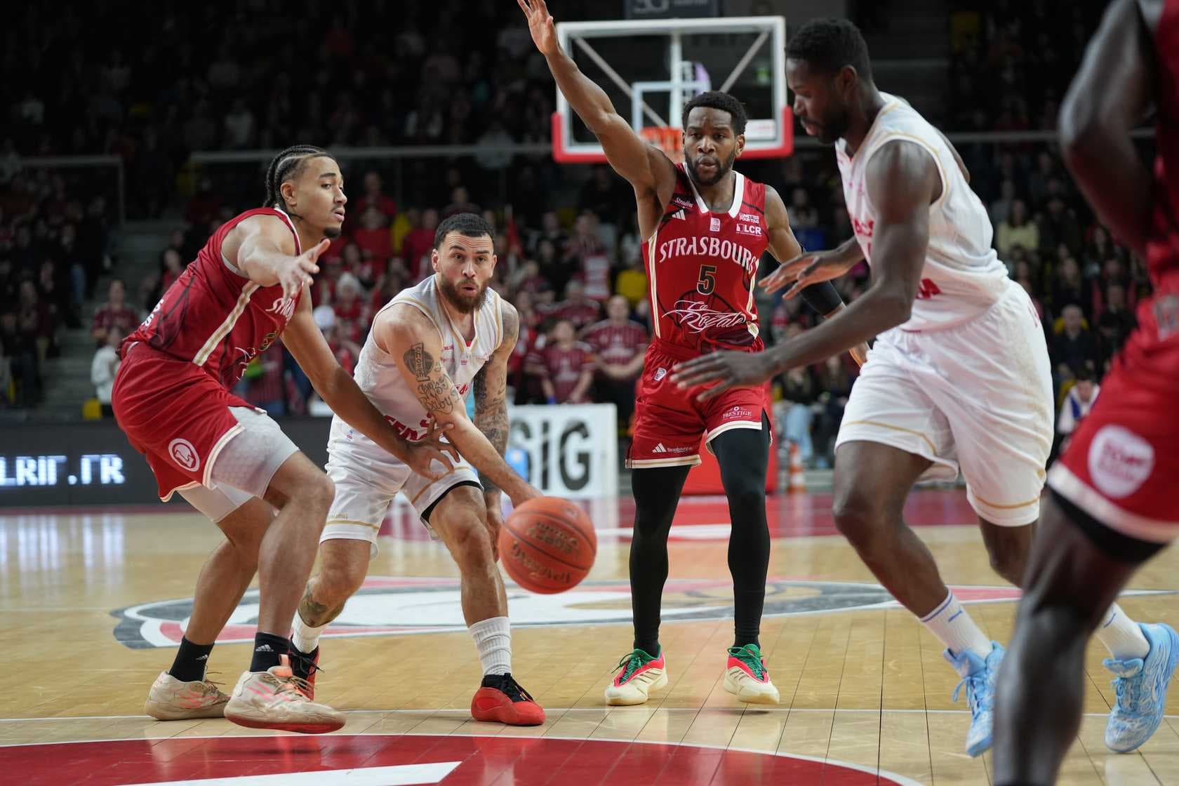 Sixième défaite d’affilée pour la SIG Strasbourg, battue par l’AS Monaco
