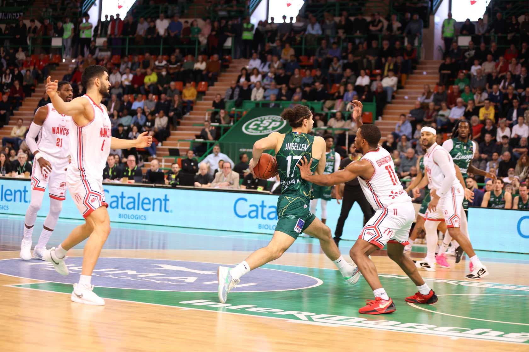 Face à Nancy, Limoges s’offre sa première série de la saison et une excellente opération