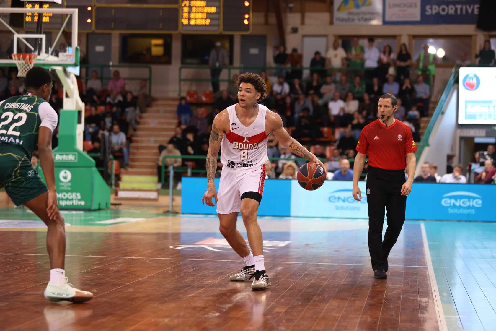 La JL Bourg dominatrice face au Limoges CSP à Beaublanc