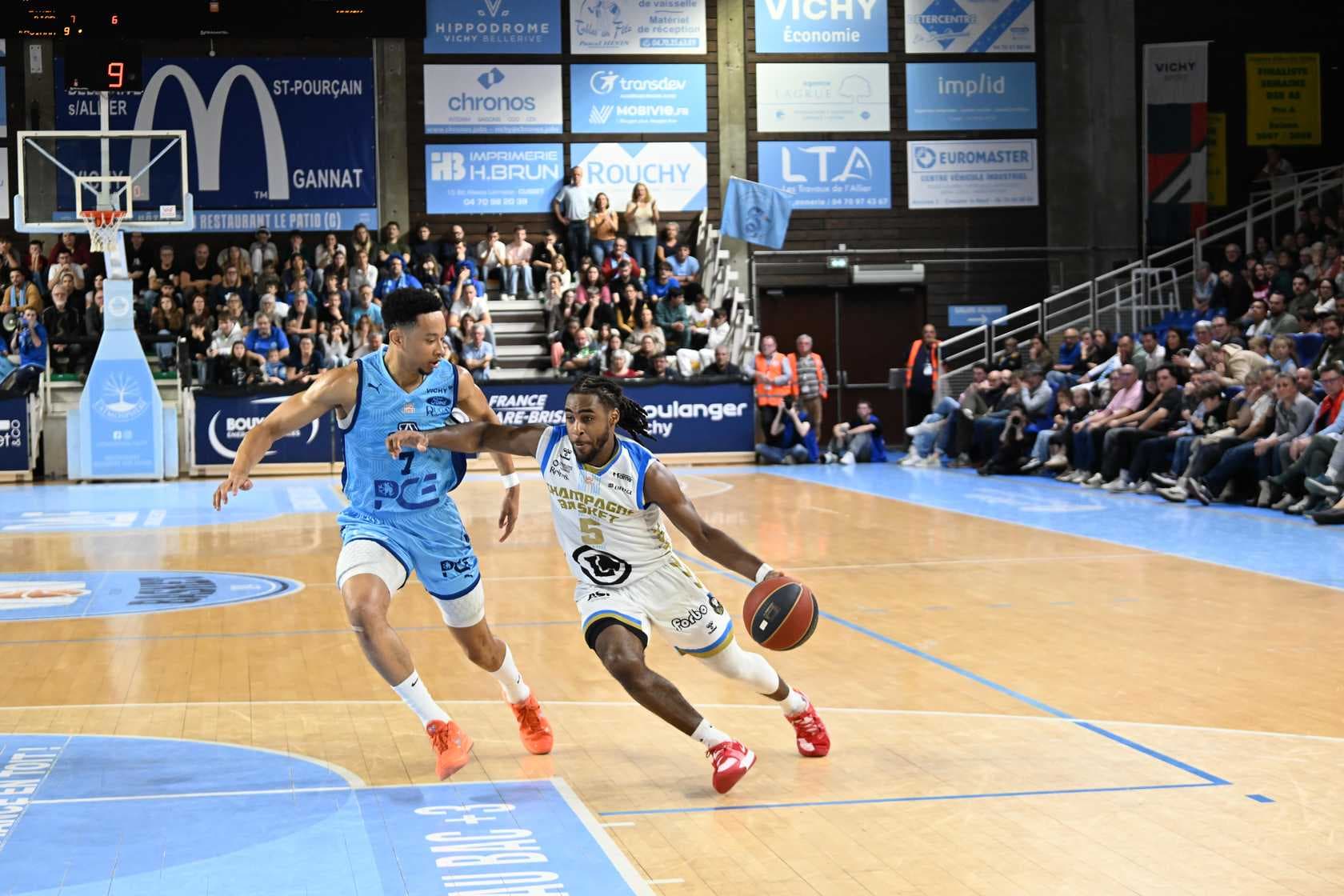 La JA Vichy n’est plus invaincue à domicile en 2025, « la très grosse performance » de Champagne Basket