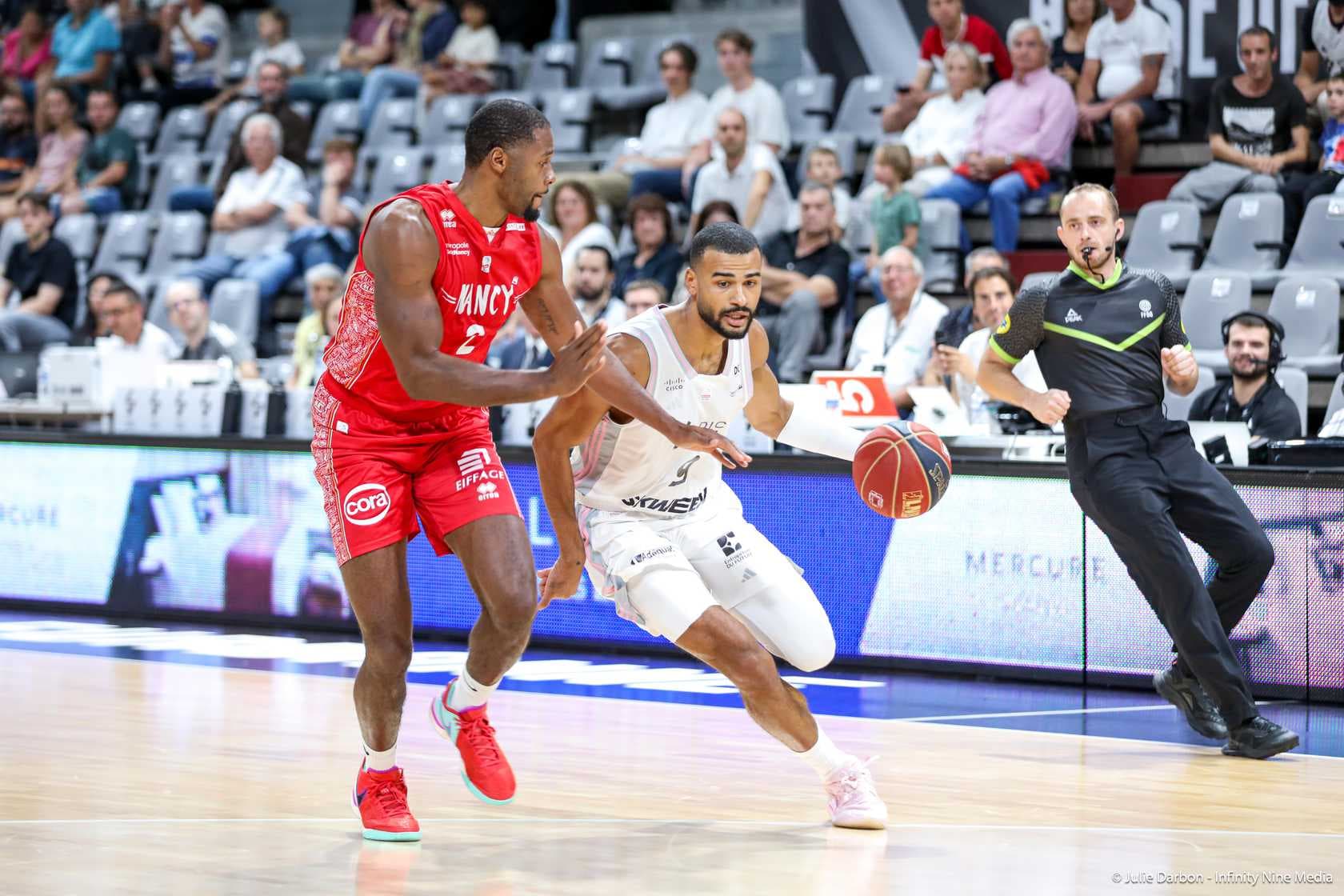 L’ASVEL évite une semaine noire en faisant exploser Nancy