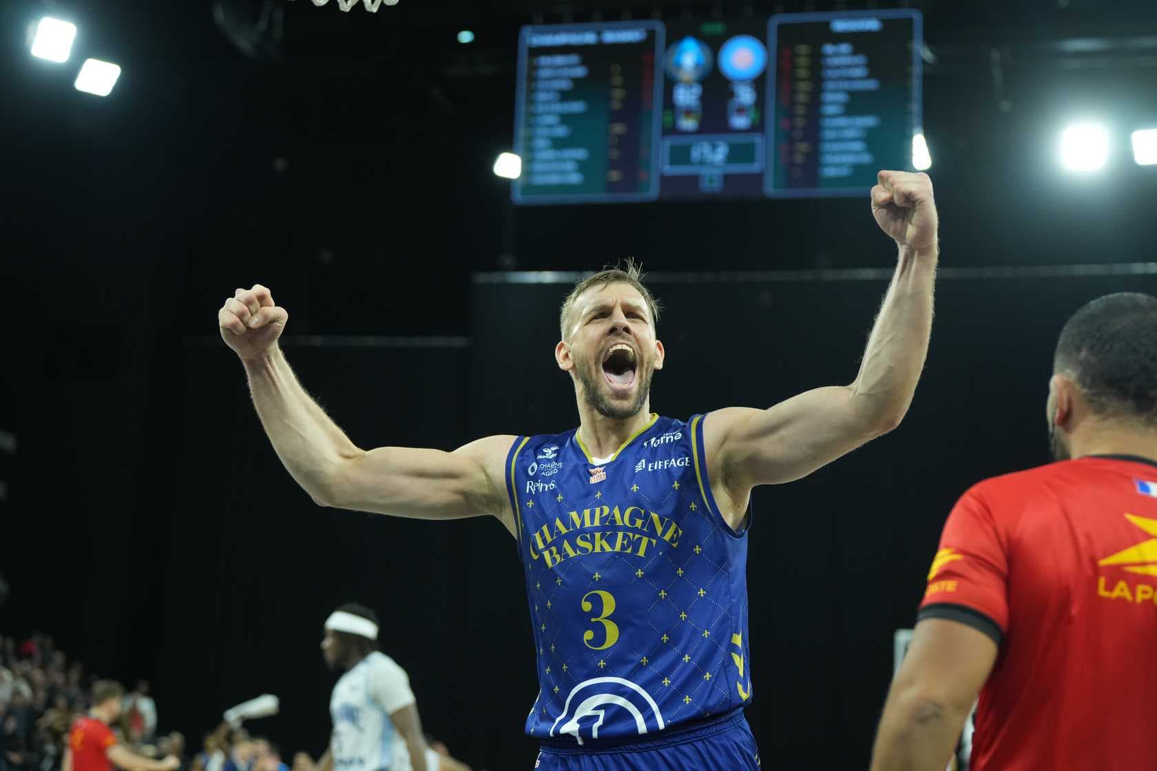 Première défaite pour T.J. Parker avec Roanne, battu à Champagne Basket