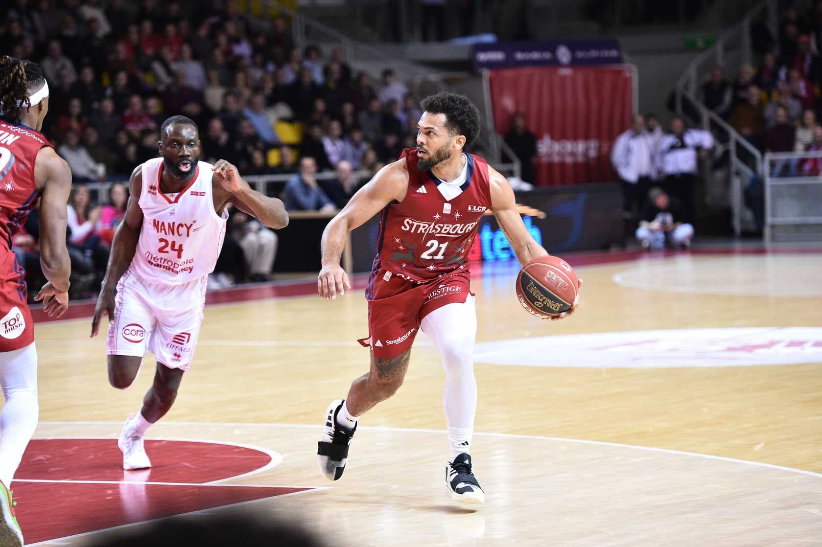 « Une belle victoire d’équipe » pour Strasbourg selon Quinton Hooker, MVP du derby de l’Est