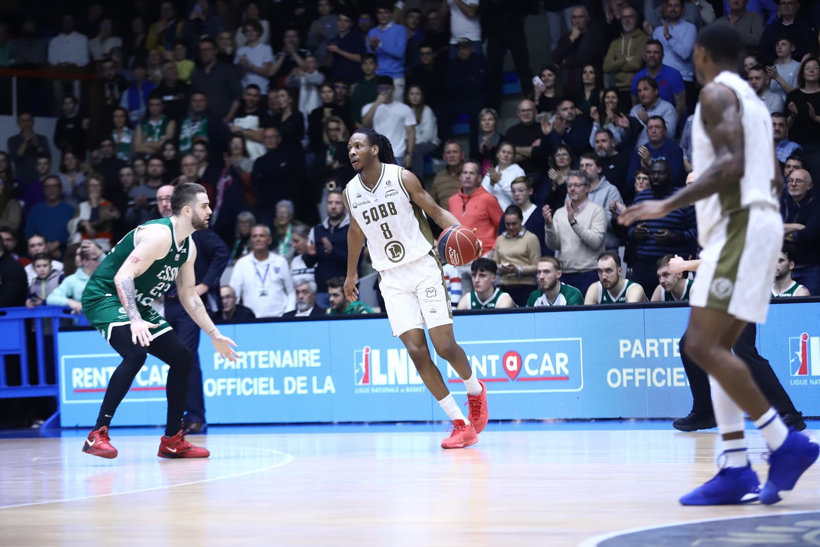 Nolan Traoré et Melvin Ajinça au Hoop Summit 2024