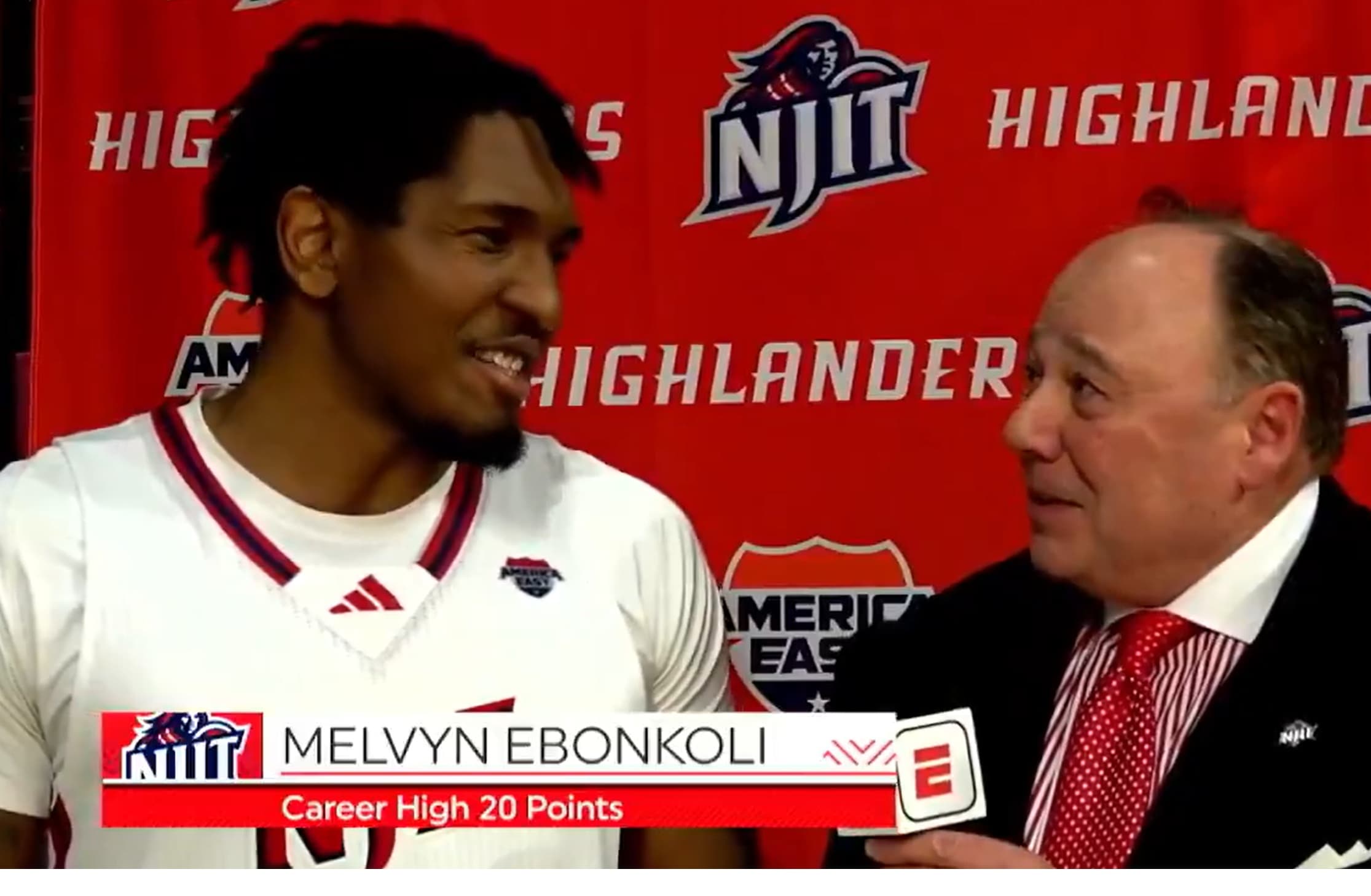 Melvyn Ebonkoli signe son record en carrière NCAA