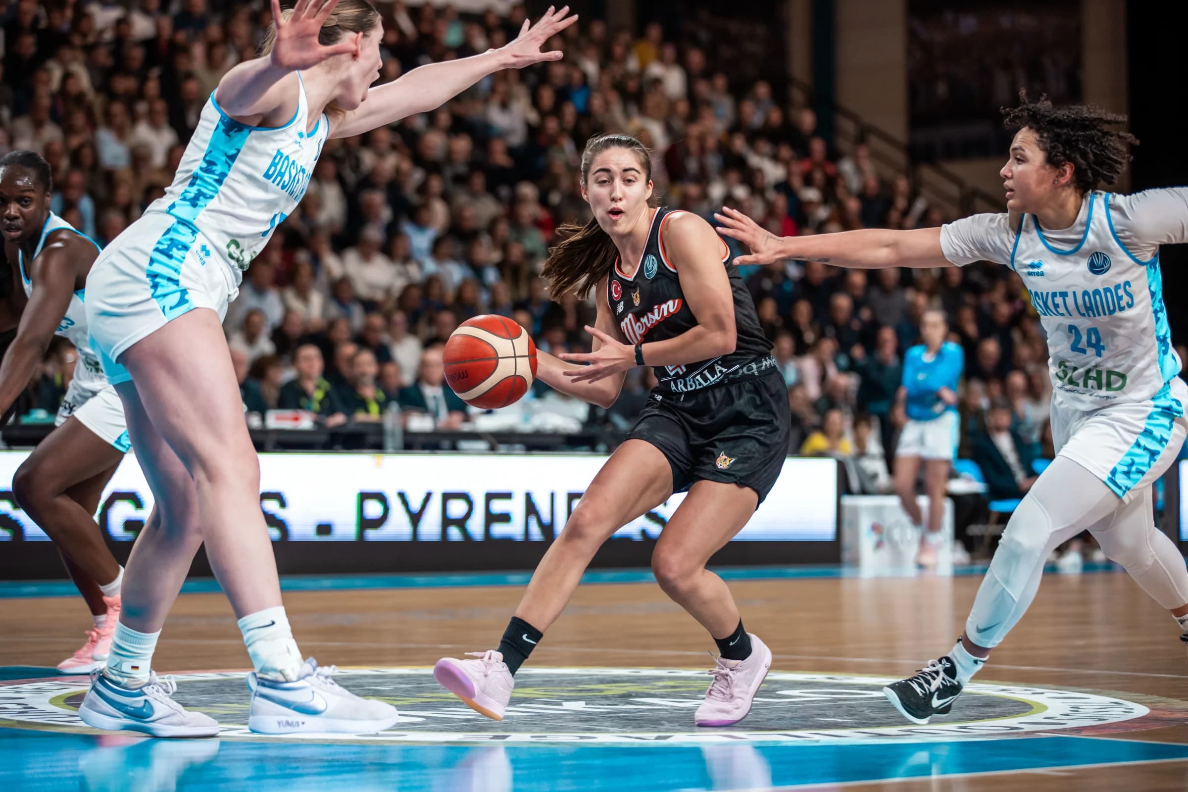 Face au Mersin de Rupert et Fauthoux, Basket Landes n’a pas pu rivaliser