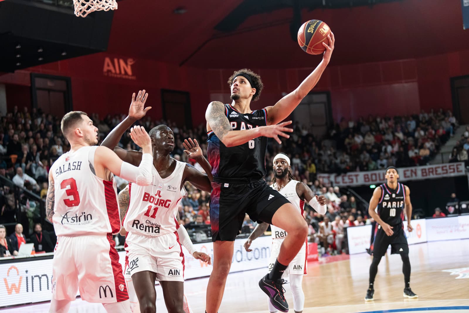 Le programme de la finale entre Paris et Bourg