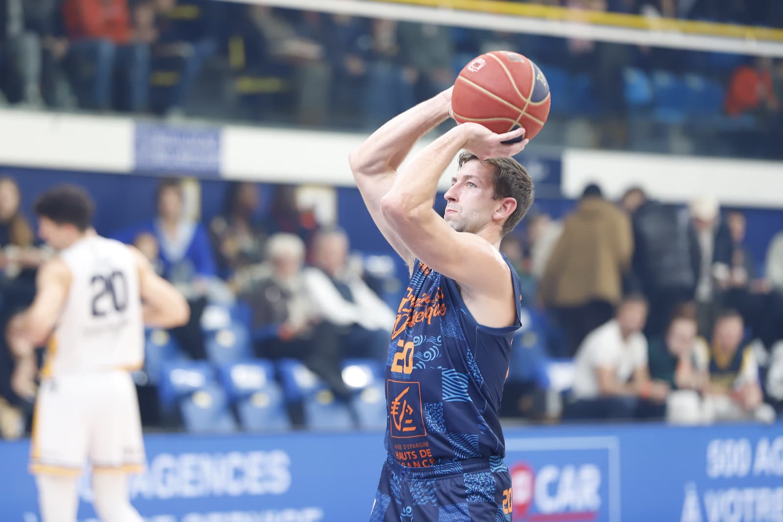 Michael Stockton à la mène de l’Élan Chalon