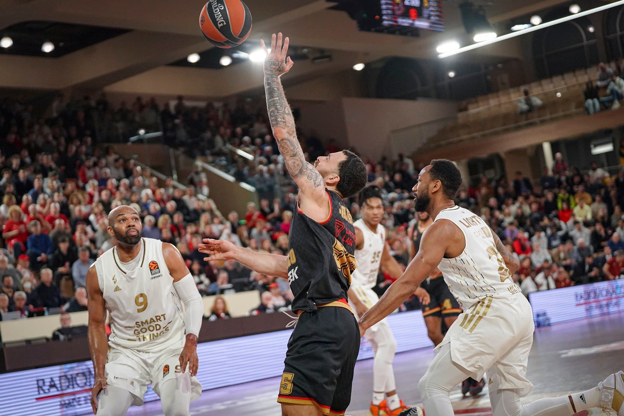 L’auto-critique monégasque après la victoire face à l’ASVEL : « On doit être bien meilleurs »