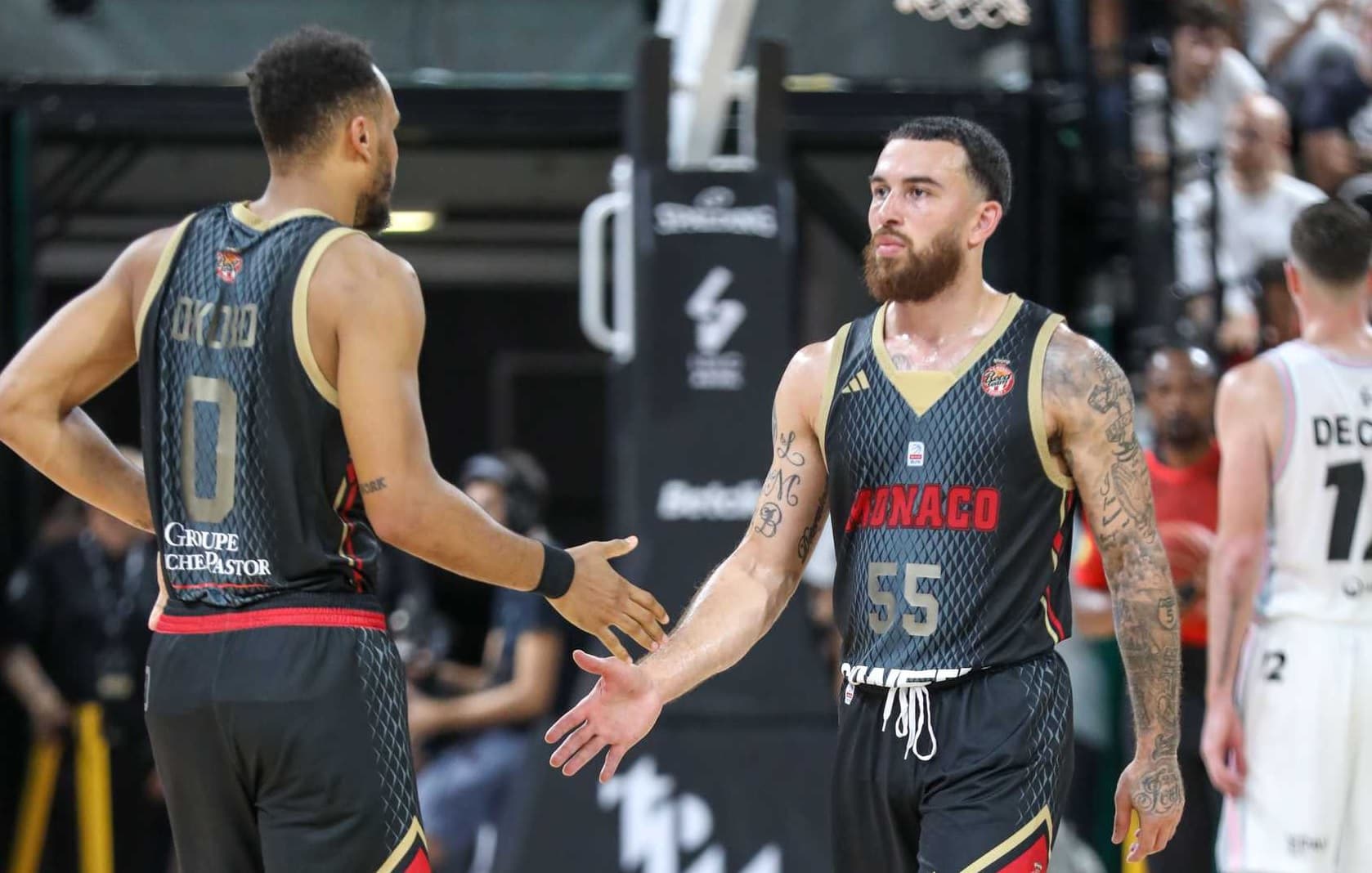 Monaco remporte la première manche contre l’ASVEL