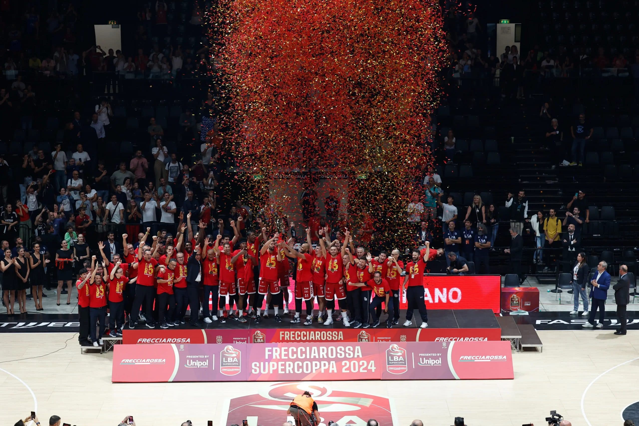 Milan, sans Causeur, remporte la SuperCoupe d’Italie face à la Virtus privée de Cordinier