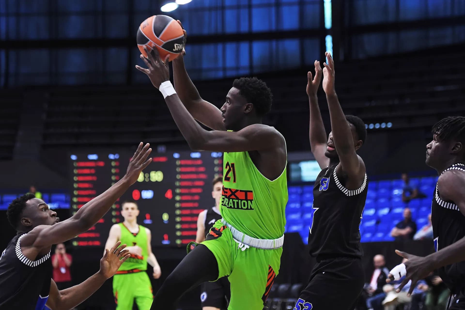 Mohamed Diawara de retour avec l’équipe Next Generation pour la finale du NGT à Kaunas