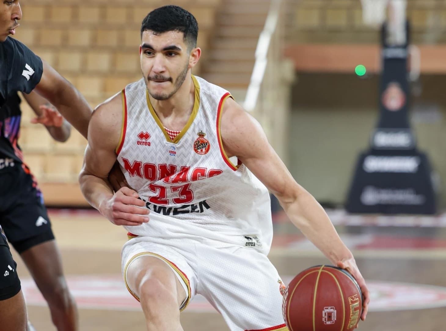 Noah Badibanga (Chalon) et Mohammad Amini (Monaco) avec la NGT Zadar
