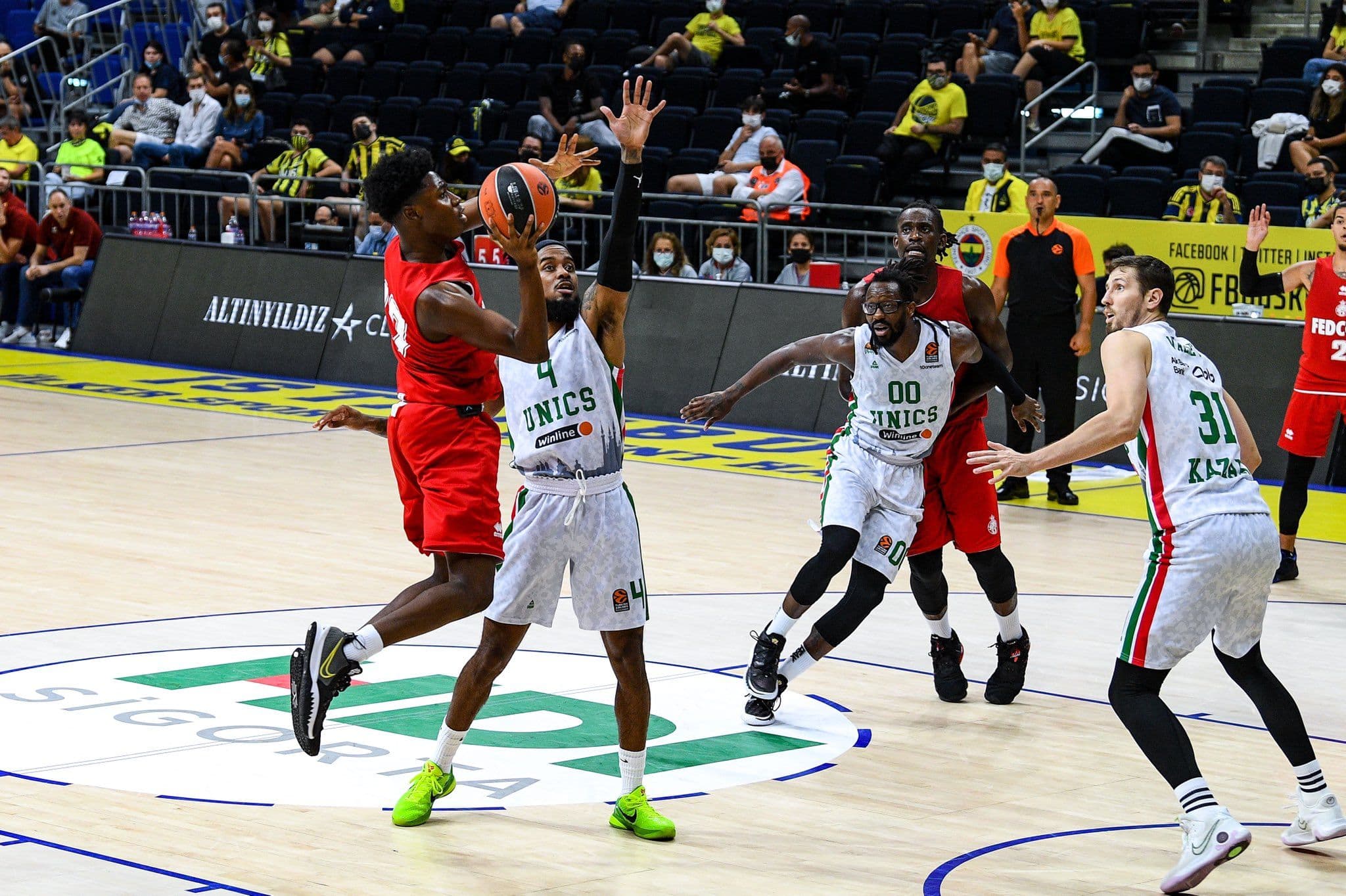 Monaco battu après triple-prolongation contre le Partizan puis d’un point par Kazan