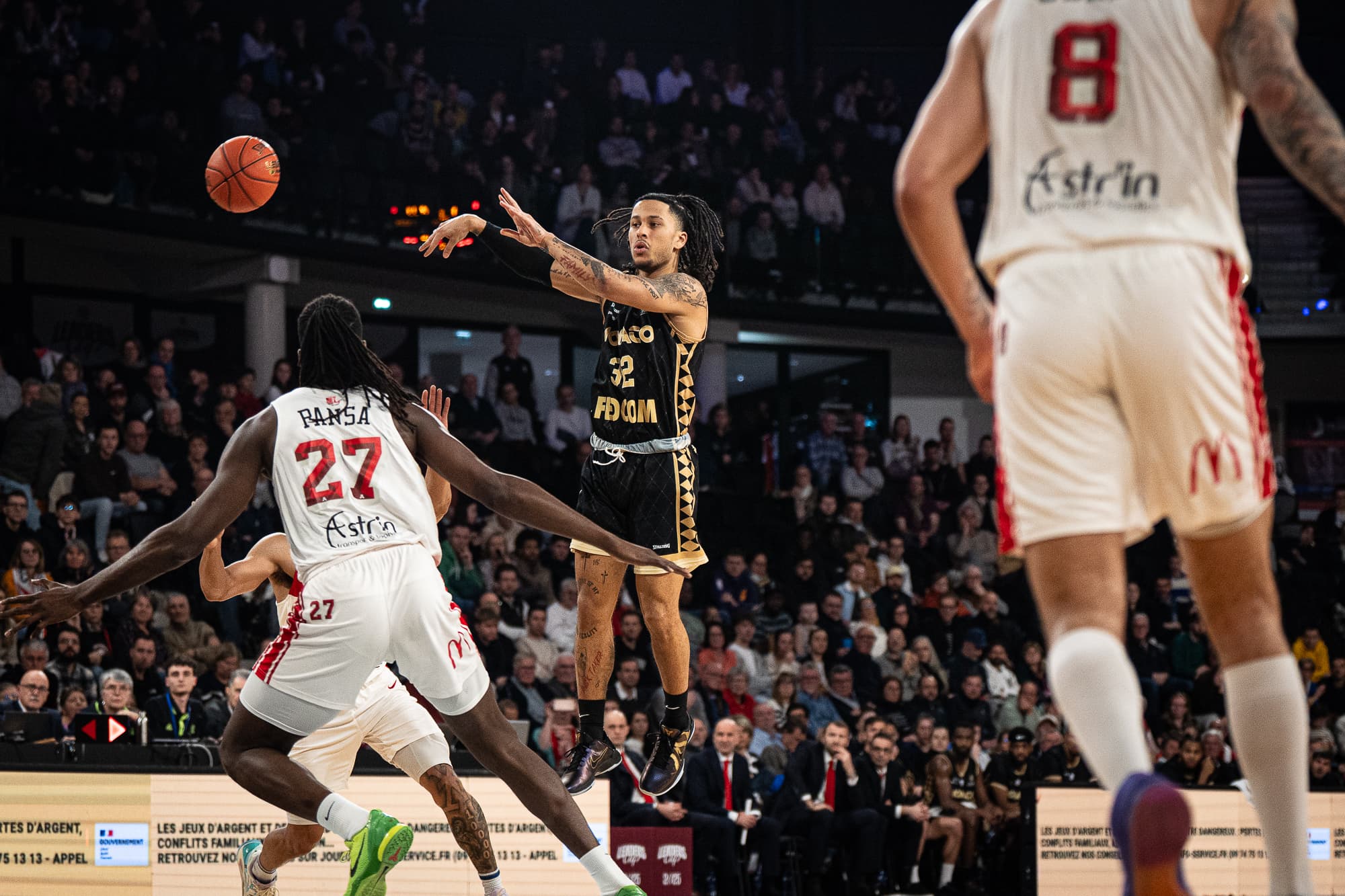 Frustré par son entame, Monaco veut mieux démarrer contre l’ASVEL