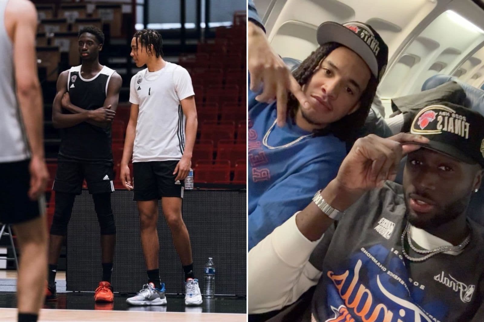 Des U15 de Charenton à New York, coéquipiers sous… sept maillots différents : deux jeunes Français en finale NBA !