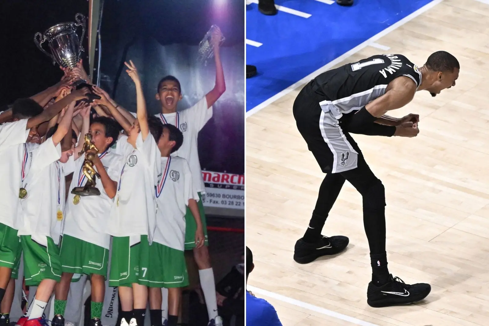 Du Mondial mini-basket de Bourbourg aux NBA Finals, toutes les finales de Victor Wembanyama