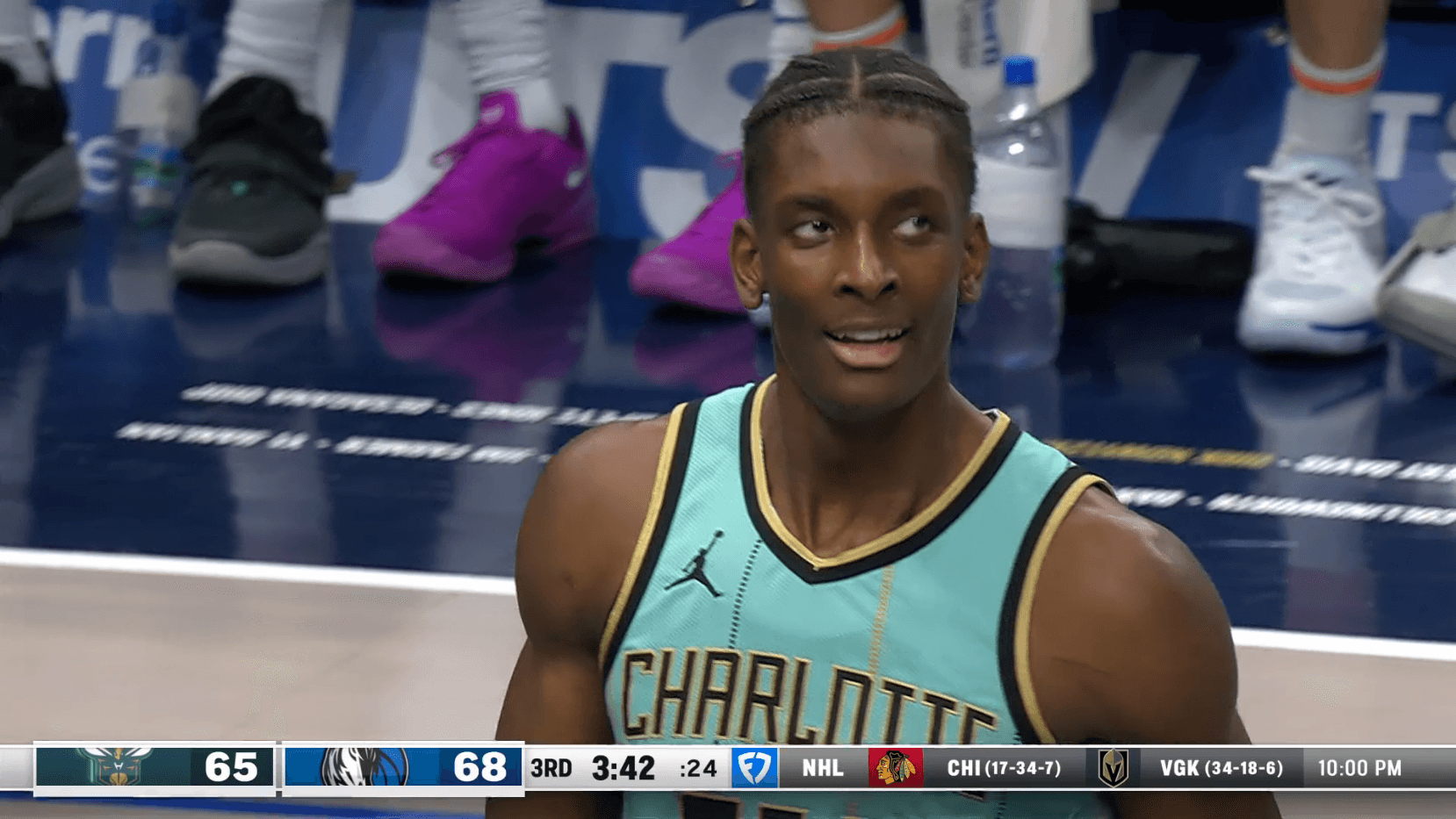 Moussa Diabaté productif malgré la défaite des Hornets à Dallas