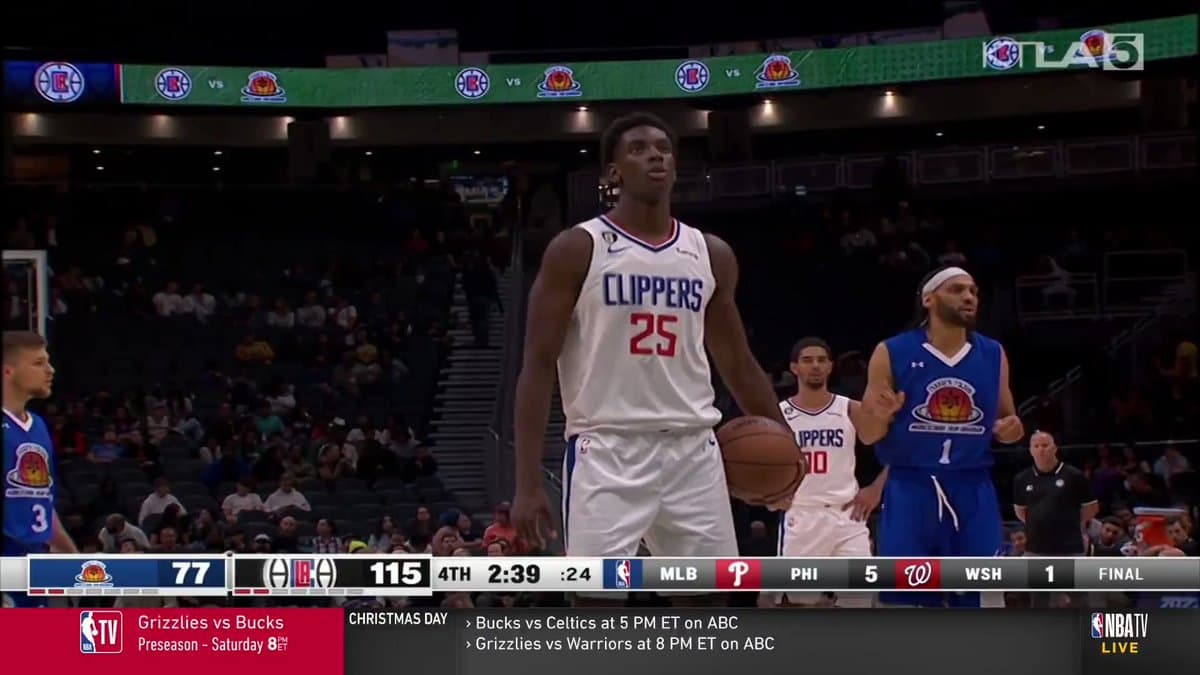 Moussa Diabaté très performant en présaison avec les Clippers