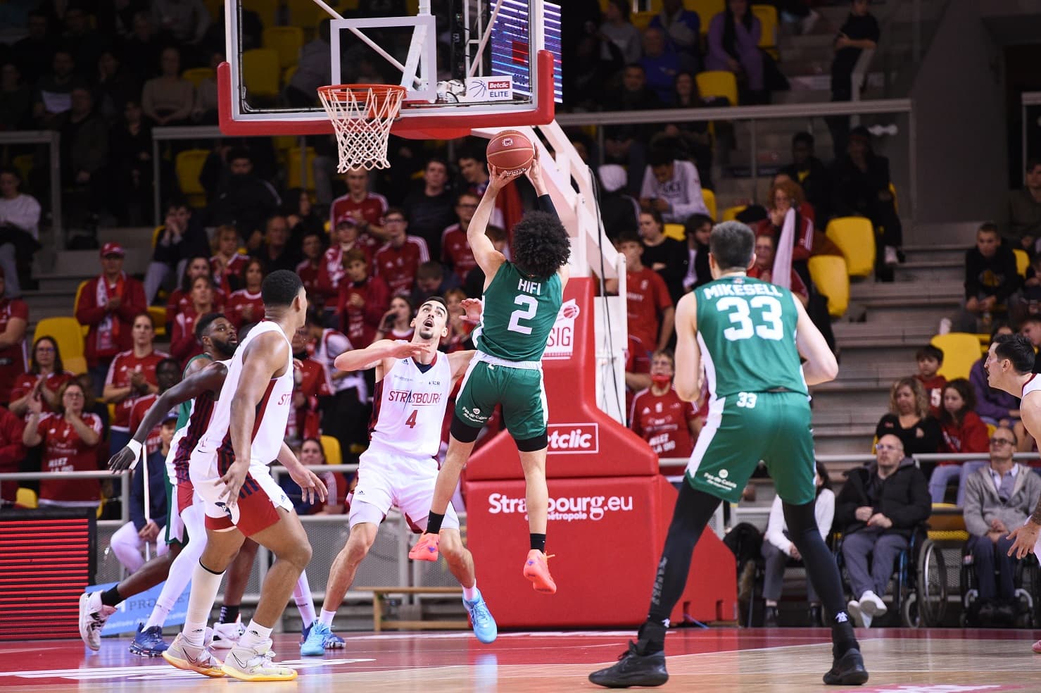 32 points pour son retour à Strasbourg : Nadir Hifi (Le Portel) niveau All-Star