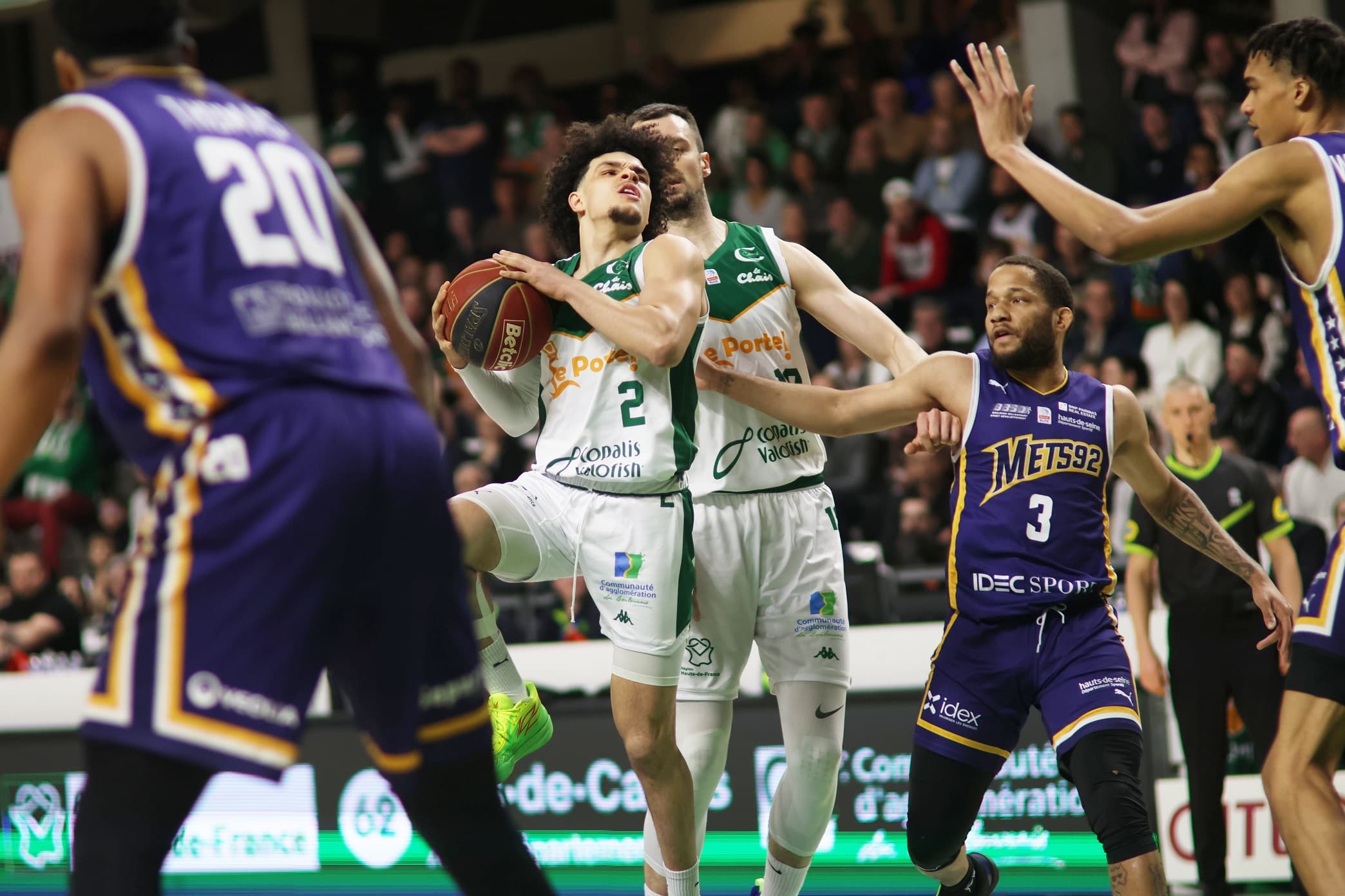 Le Portel fait chavirer les Metropolitans 92, Roanne se reprend