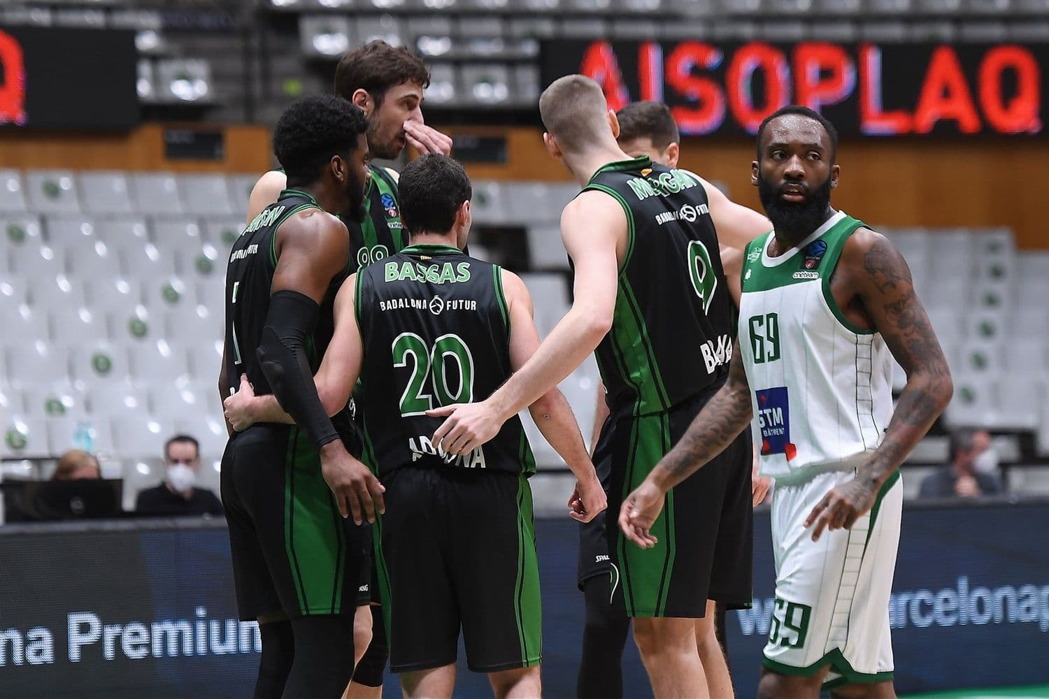 Nanterre battu à Badalone