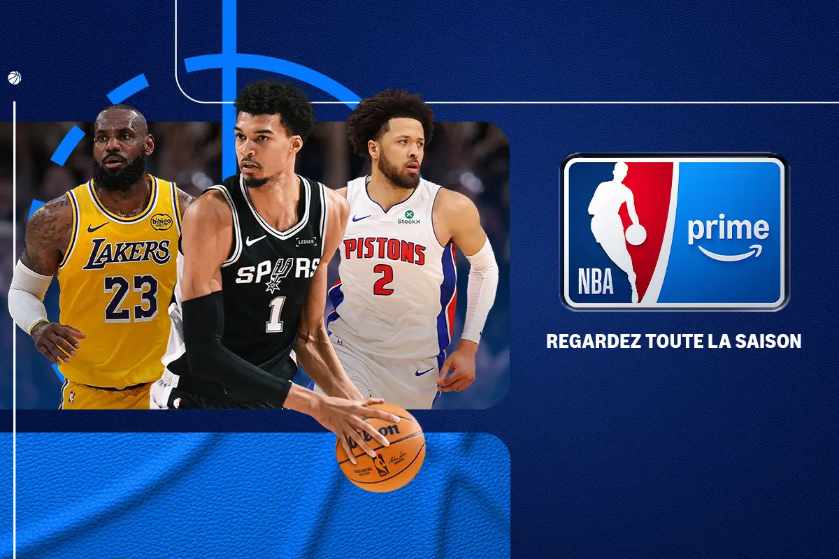 Prime Video dévoile son dispositif NBA en France : 29 matchs en prime time et un casting d’experts
