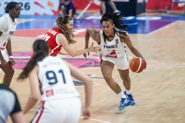 Les Bleuettes se reprennent face à la République Tchèque (65-31) en huitièmes de finale
