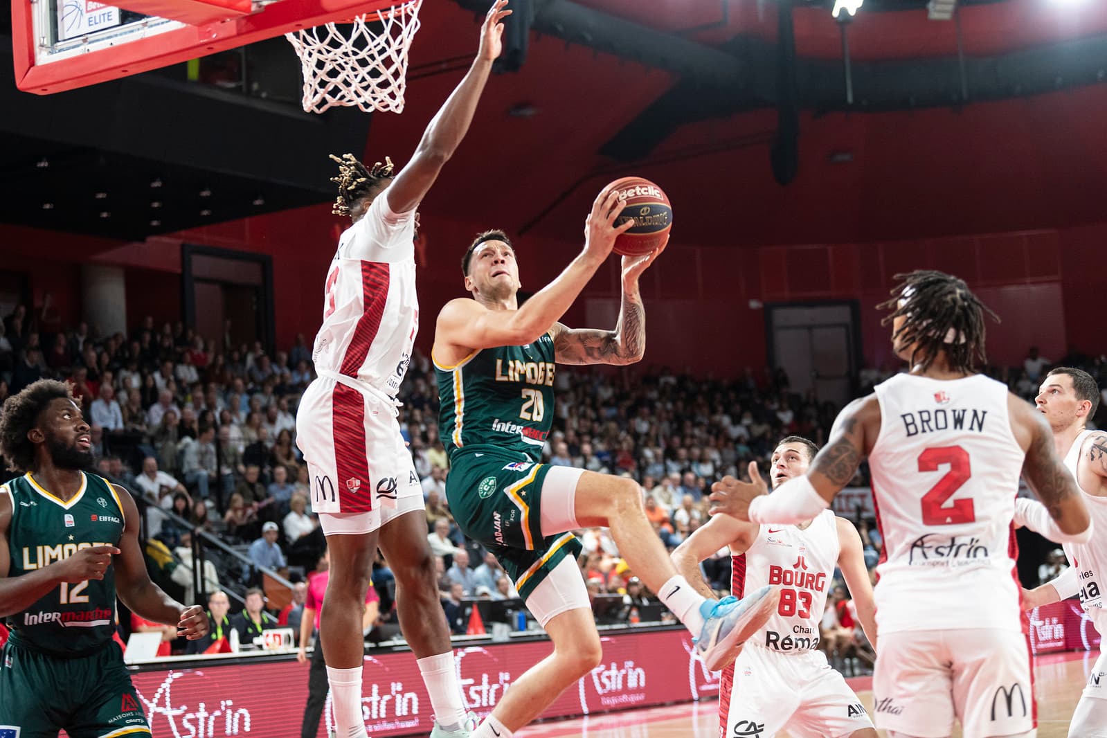 Nemanja Nenadic (Limoges) très incertain contre l’ASVEL