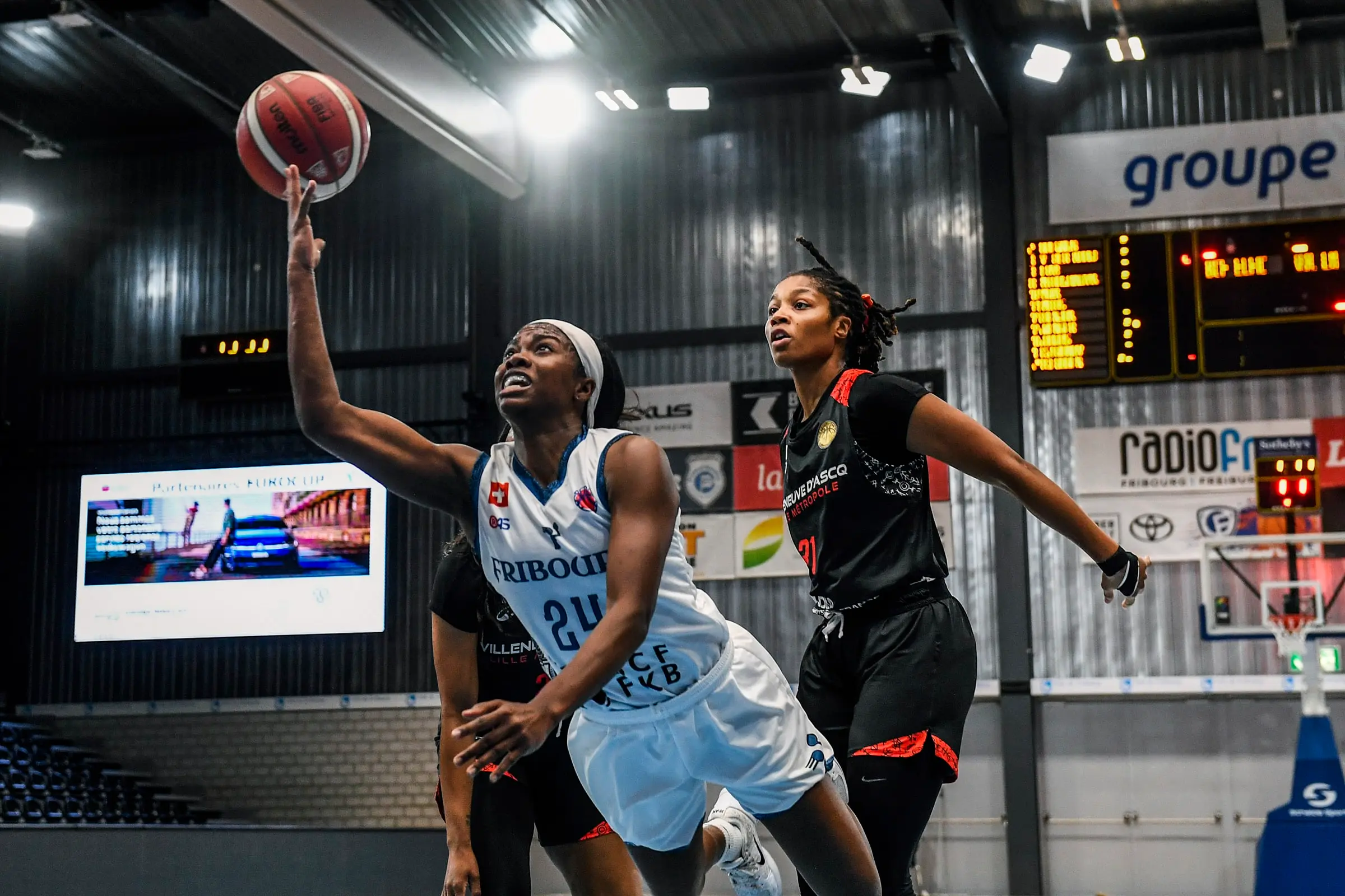 Tenant du titre, Villeneuve d’Ascq a perdu en… Suisse pour son entrée en EuroCup