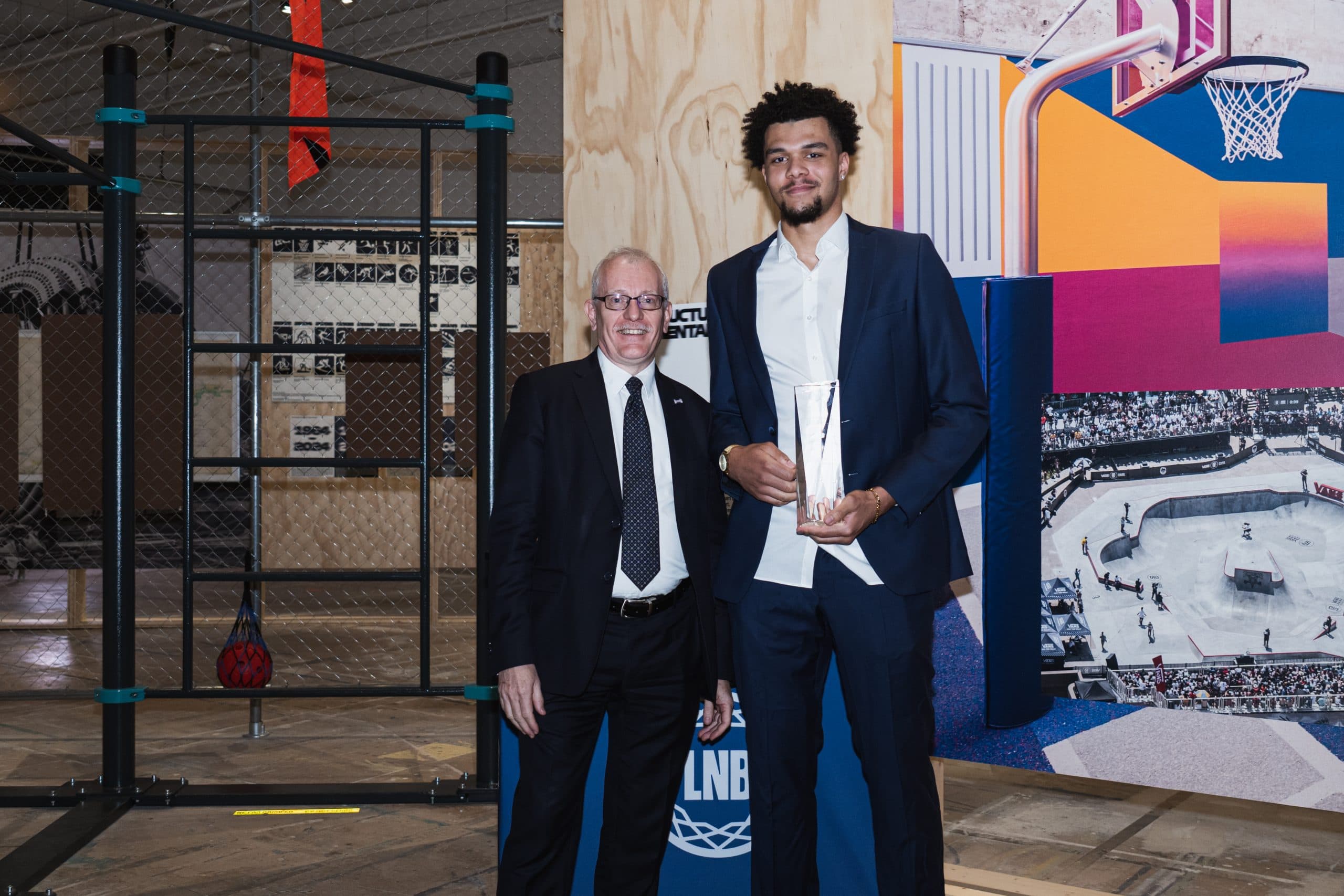 Noah Penda (Vichy) meilleur jeune de la saison 2023-2024 de Pro B