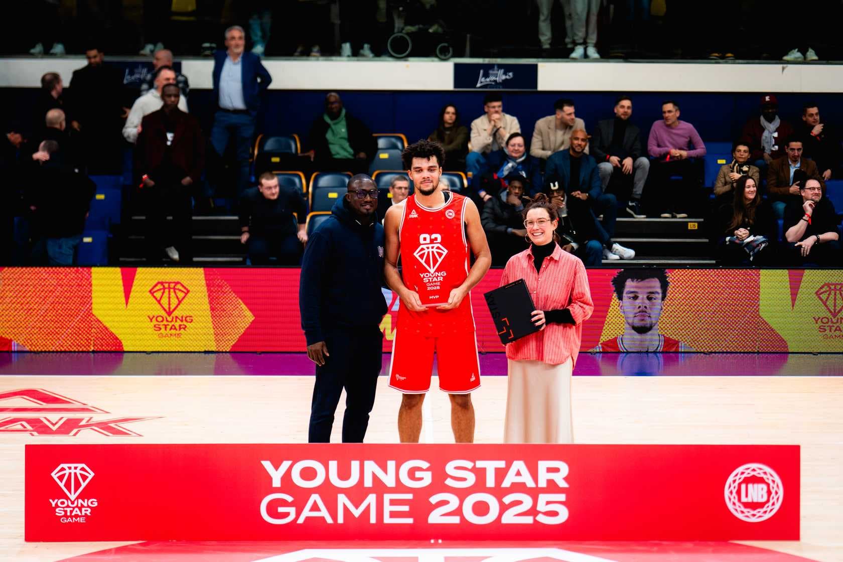 Noah Penda, MVP du Young Star Game : « Un match sérieux, pas un show »