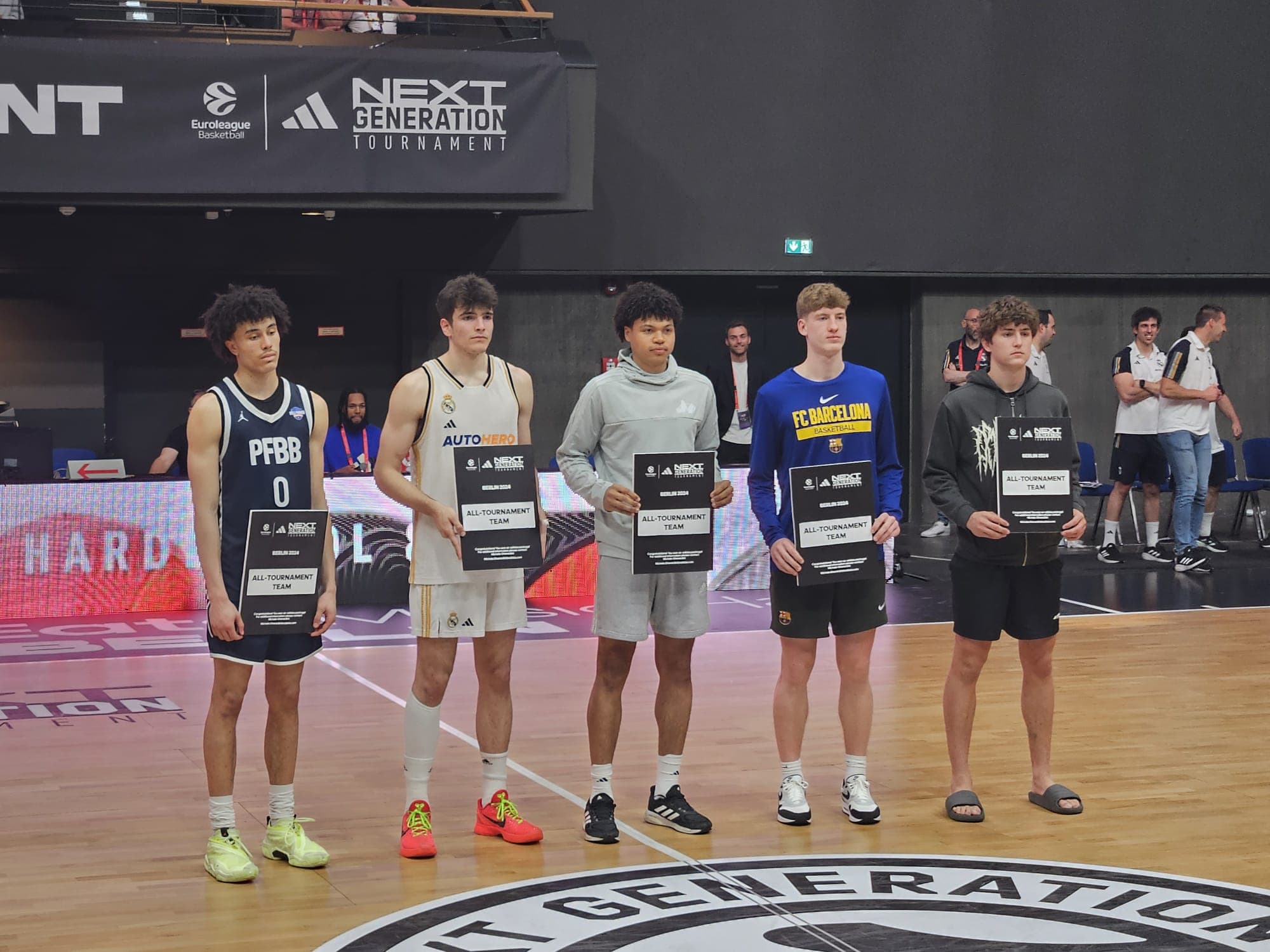 Nolan Traoré élu dans le cinq de l’ANGT 2024, Hugo Gonzalez MVP