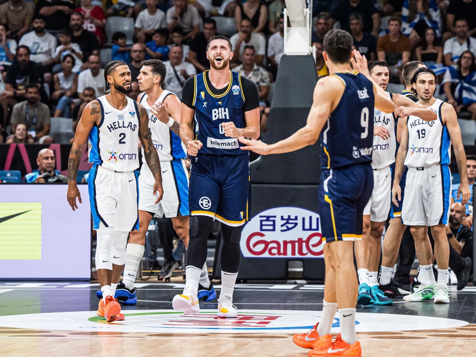 Sans Giannis Antetokounmpo, la Grèce chute face à la Bosnie-Herzégovine