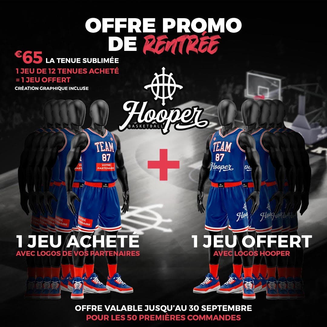 Offre spéciale rentrée chez HOOPER
